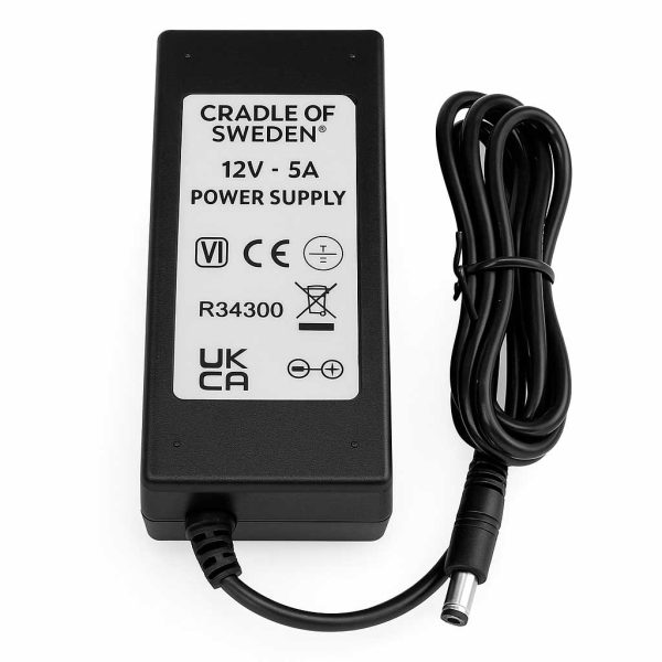 Fuente de alimentación CRADLE OF SWEDEN 12V 5A para EDA51
